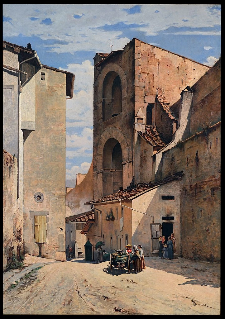 Antico ingresso a Porta Pinti (1880)